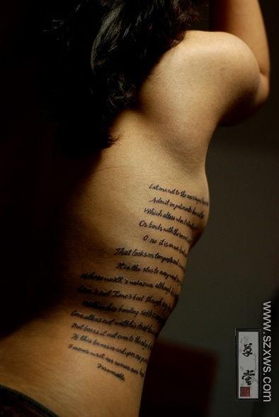 明星英文诗句纹身,明星英文诗句纹身背后的诗意人生